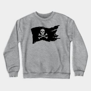 Halloween Pirate Flag Crewneck Sweatshirt